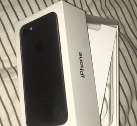 iPhone 7 Matte Black Box Only