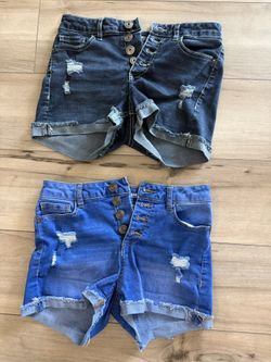 High Rise Women Denim Shorts