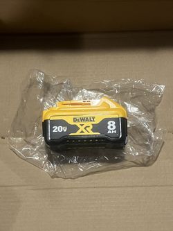 New DeWalt 20V XR 8.0Ah Battery