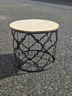 Small round table