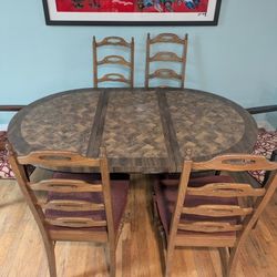 Dining Table With Leaf 