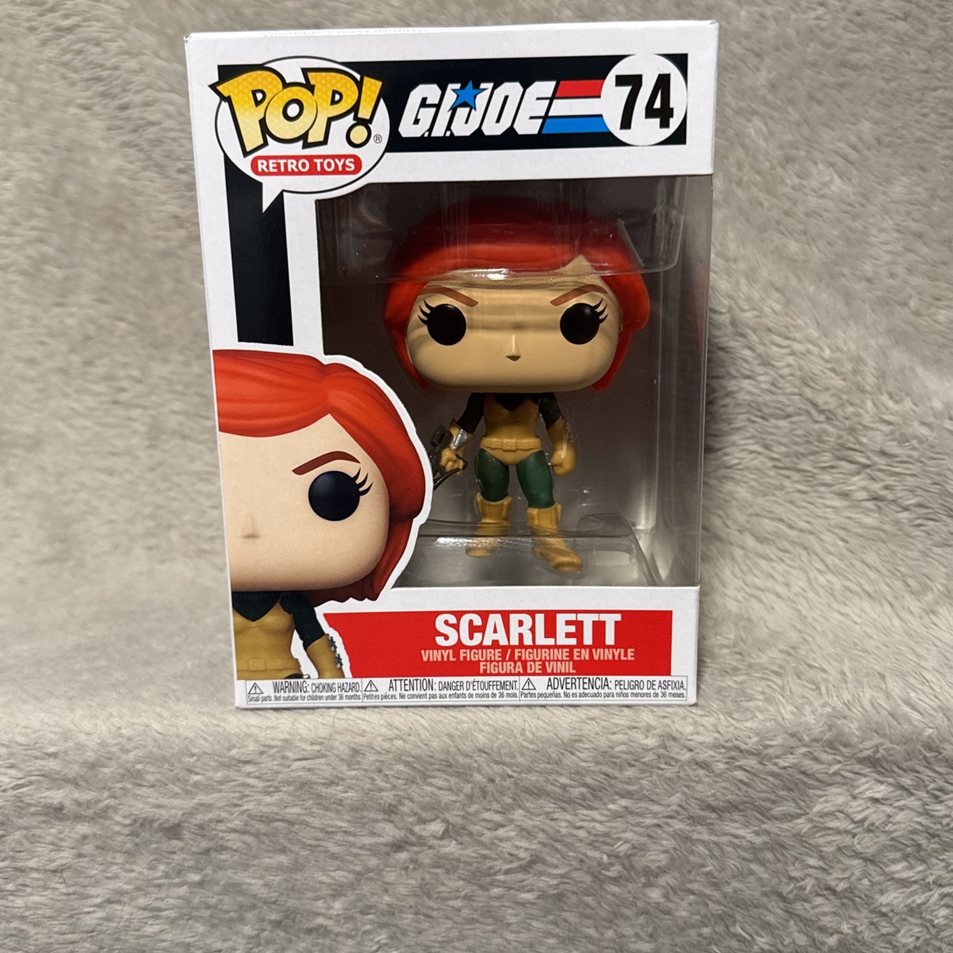 GI Joe Scarlett Funko Pop