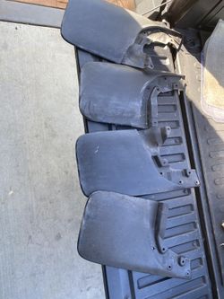 2013 Tacoma stock mud flaps