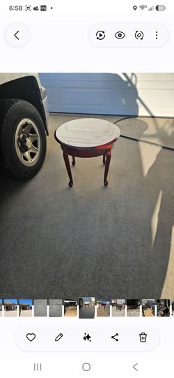 Cherry end table