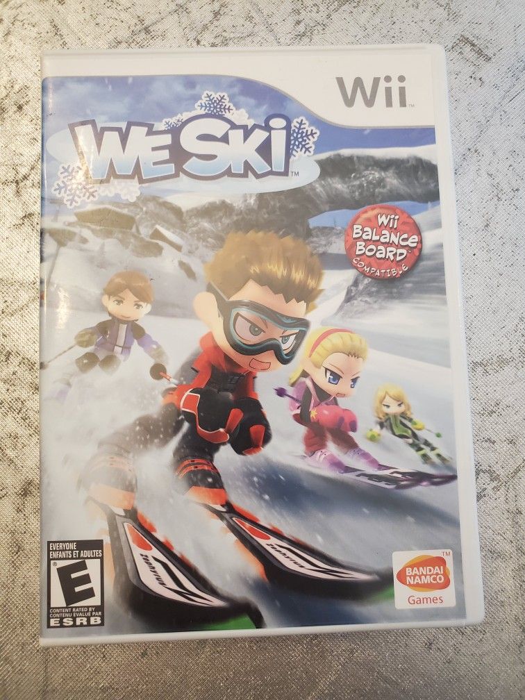 Nintendo Wii We Ski video game