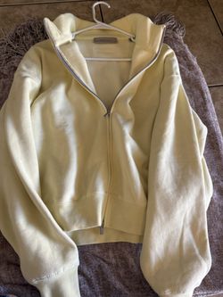 FEAR OF GOD ESSENTIALS LOGO FULLZIP JACKET 