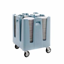 Metro PCD11A Adjustable Polymer Poker Chip Dish Cart Dolly.