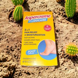 Aspercreme + Lidocaine Fast Acting Pain Relief 