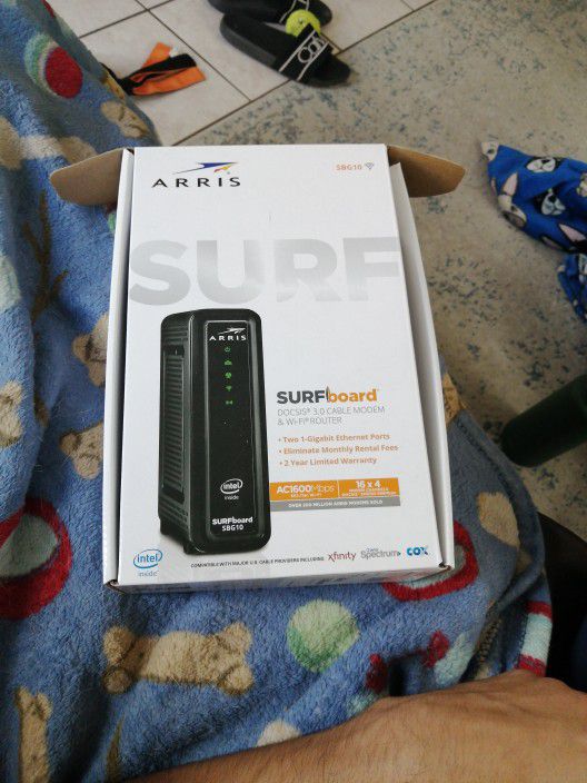 Arris Cable Modem And Wifi Router