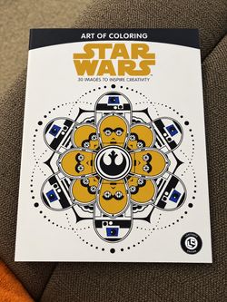 Star Wars Art Of Coloring Book R2D2 30 Images Book