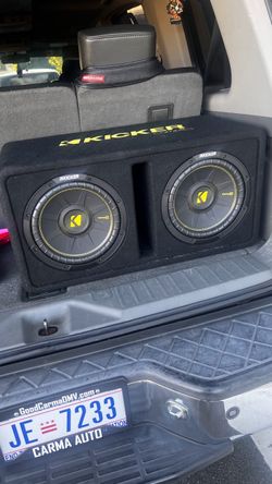 Kicker subwoofer