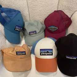 Patagonia Hats Lot All For 25 Firm 