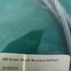 Backstop netting Brand New