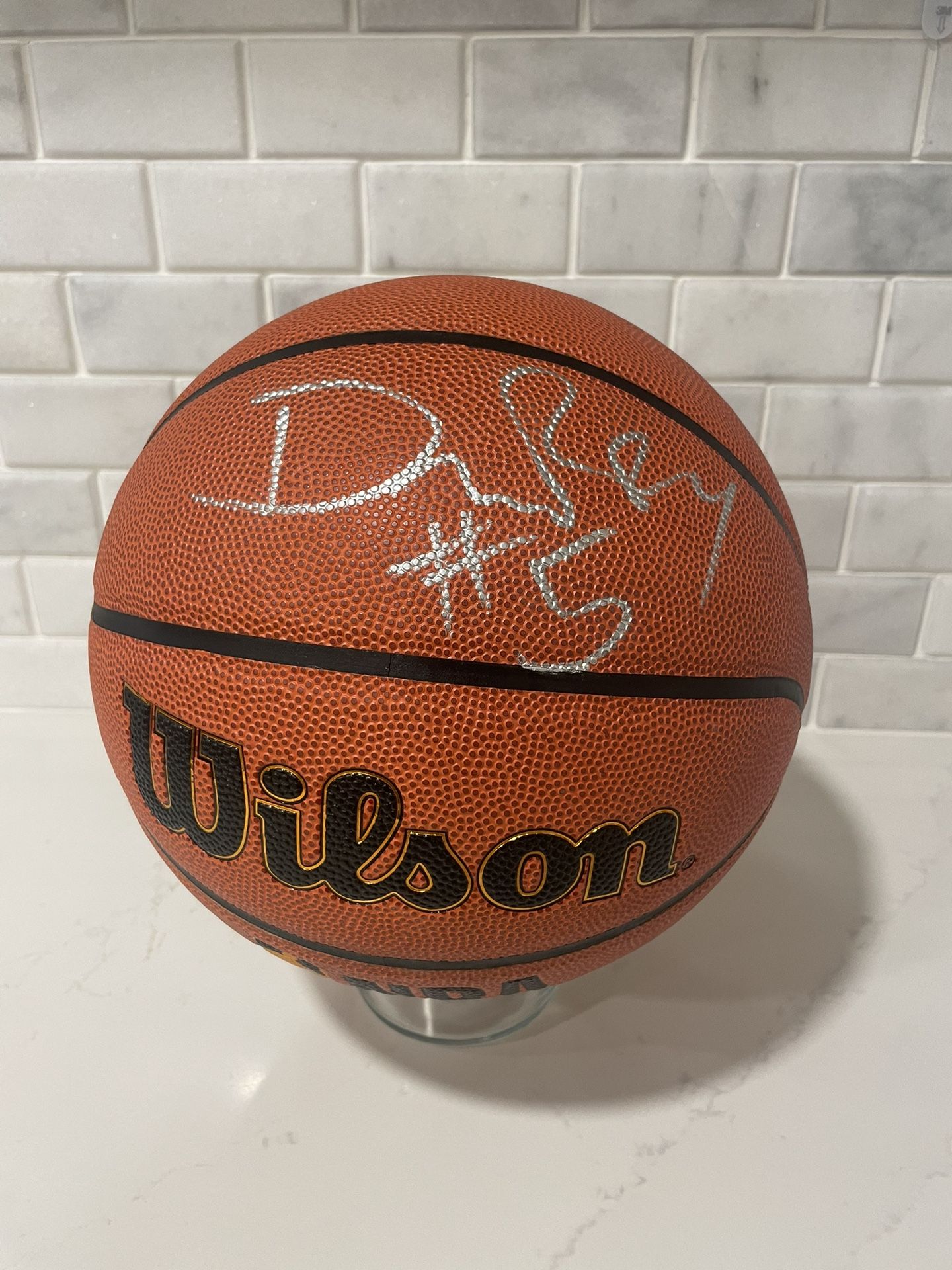 Dejounte Murray Signed Wilson NBA Basketball Autographed PSA DNA COA