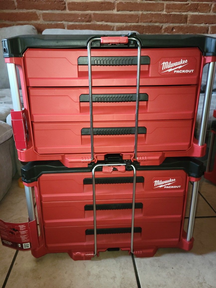Milwaukee Packout 3 Drawers