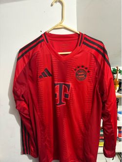 Bayern 2024 home kit long sleeve
