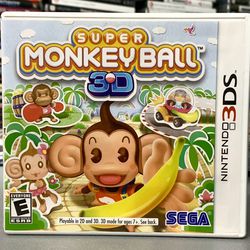 Super Monkey Ball: 3D (Nintendo 3DS, 2011)  *TRADE IN YOUR OLD GAMES/TCG/COMICS/PHONES/VHS FOR CSH OR CREDIT HERE*