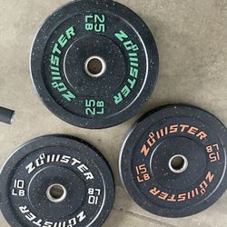 Zoomster Bumper Plates 