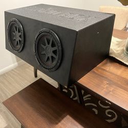Bocinas Con Cajón Medida 10