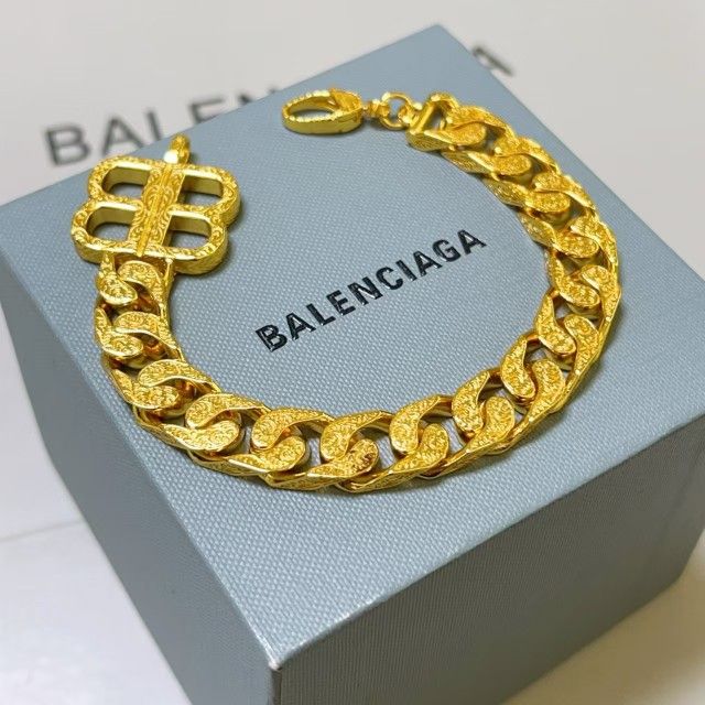 Balenciaga 18K gold bracelet