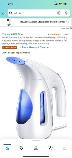 Hilife Steamer