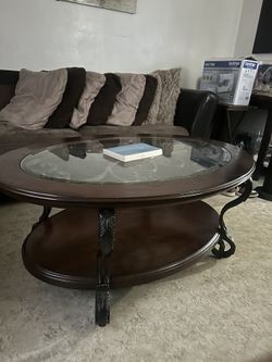 Living Room Glass Coffee Table