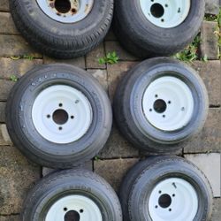 Golf Cart Oem Rims N Tires