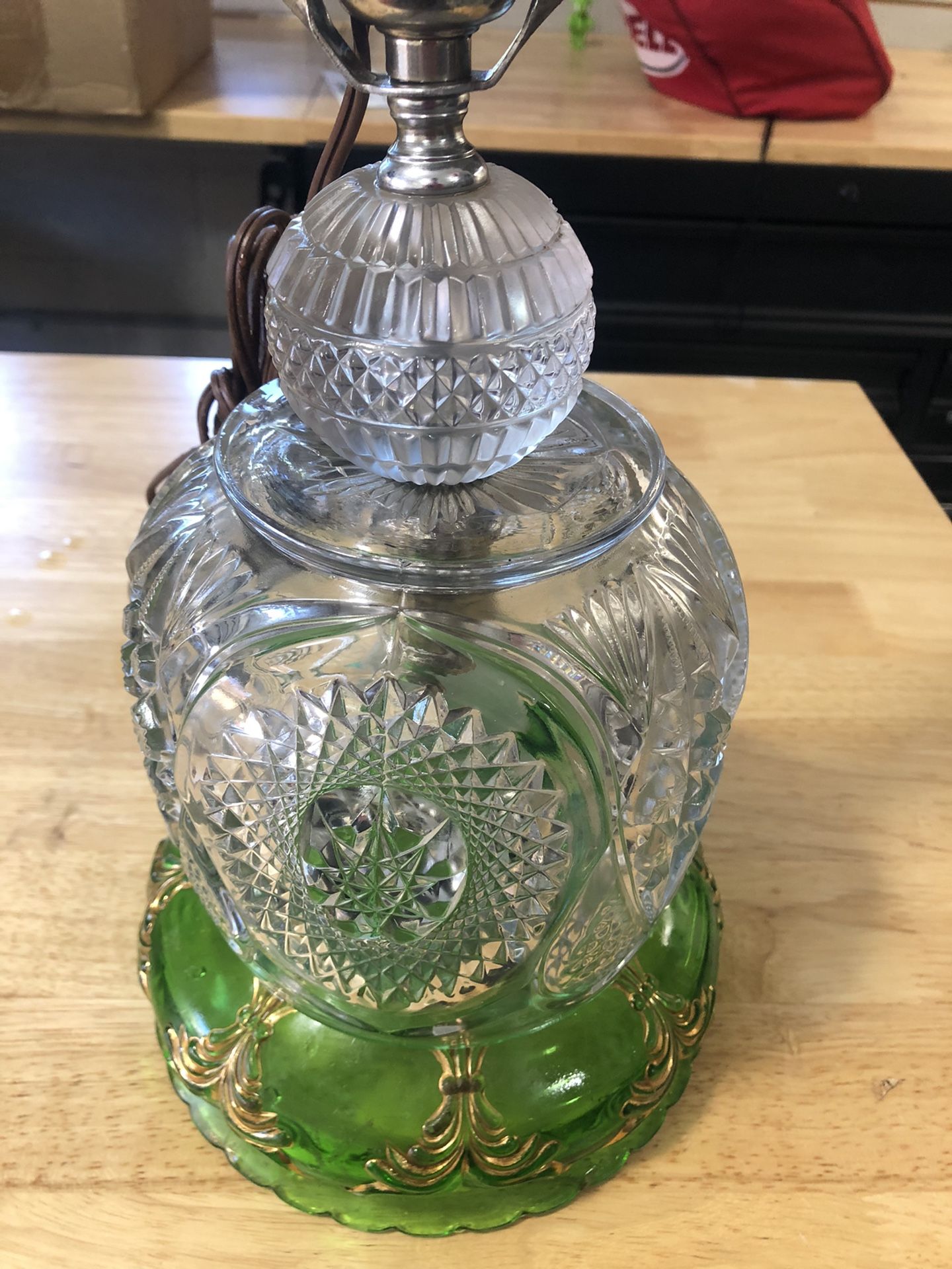 Vintage Antique Two Stage Lamp