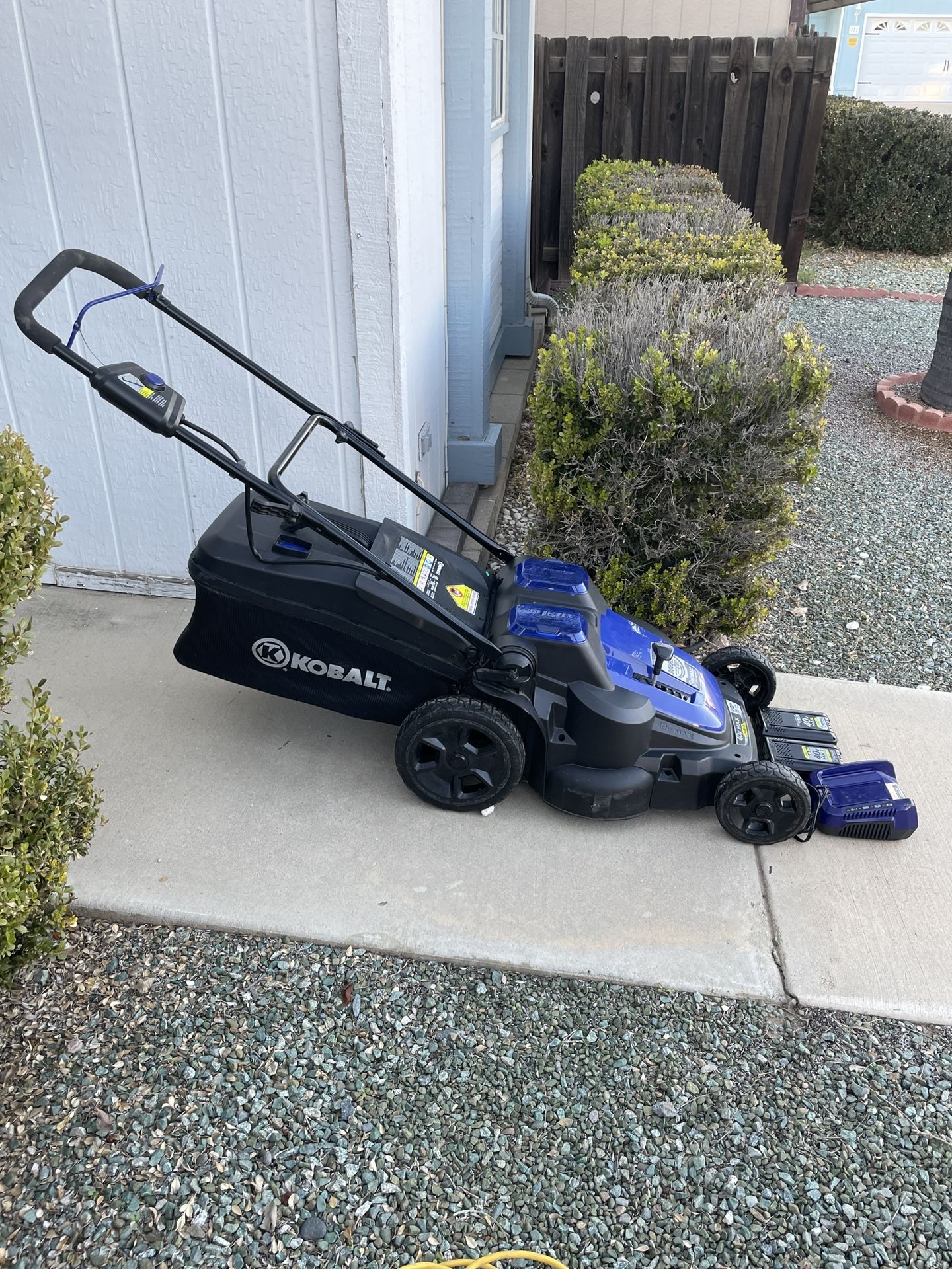Kobalt Model No. KM2040X 20” Cordless Electric Lawn Mower
