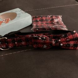 Dog Christmas Collar Size L 