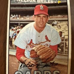 Nelson Briles - MLB 1967 Trading Card 