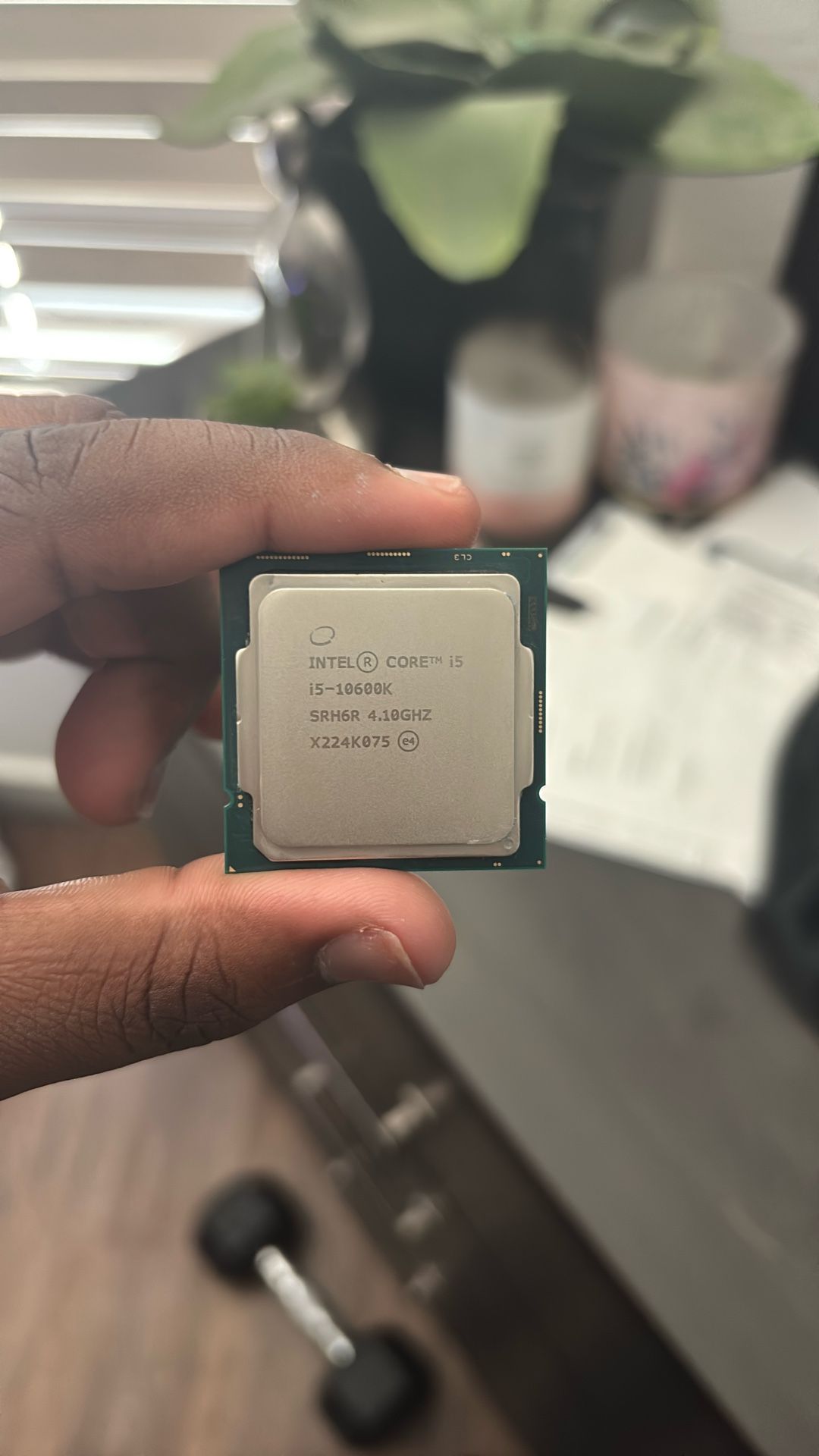 No Box I5-10600k 4.10GHZ