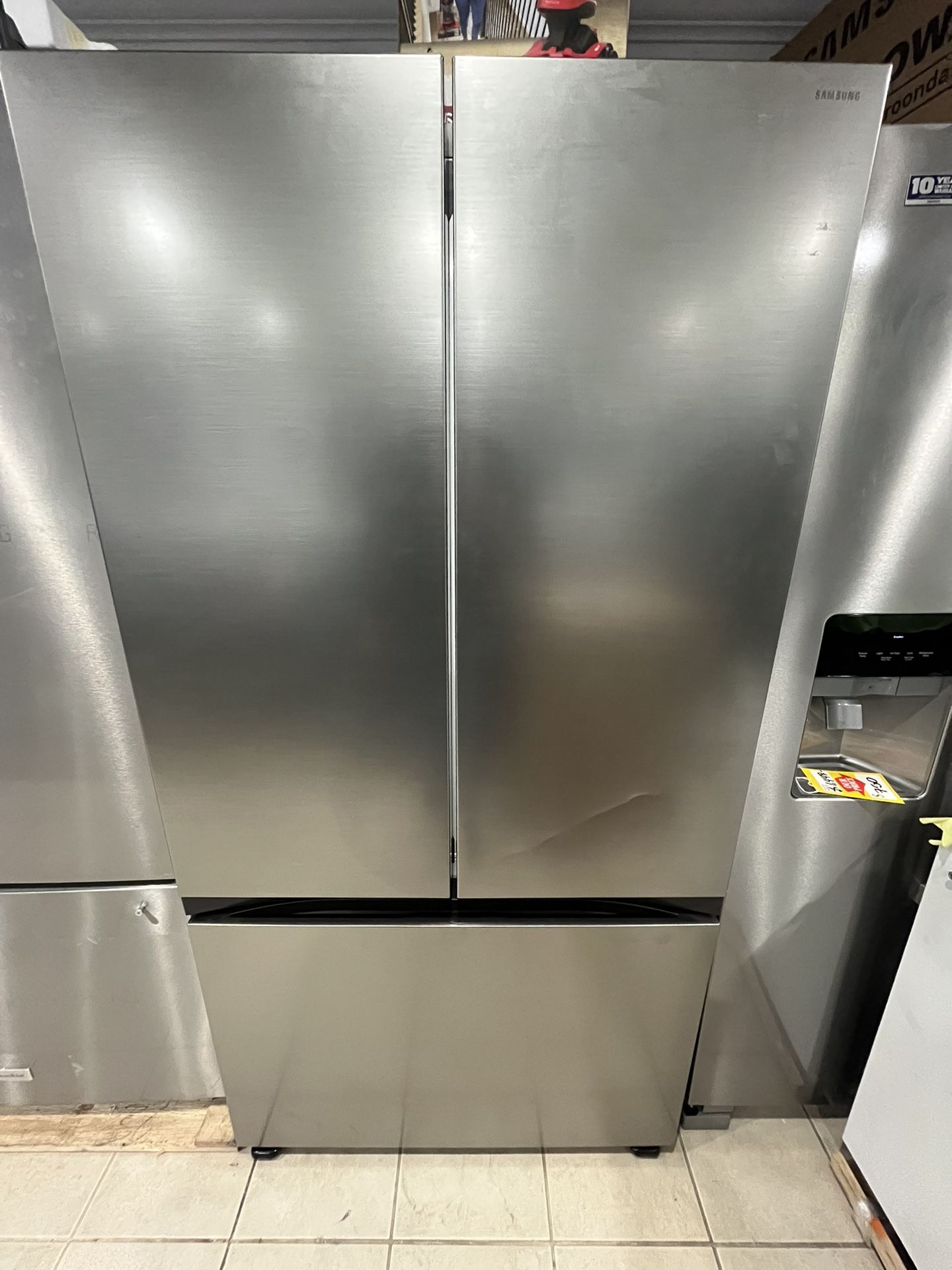 Samsung Bespoke Refrigerator French Door In Stainless Steel