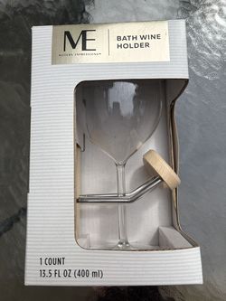 New wine glass tub holder