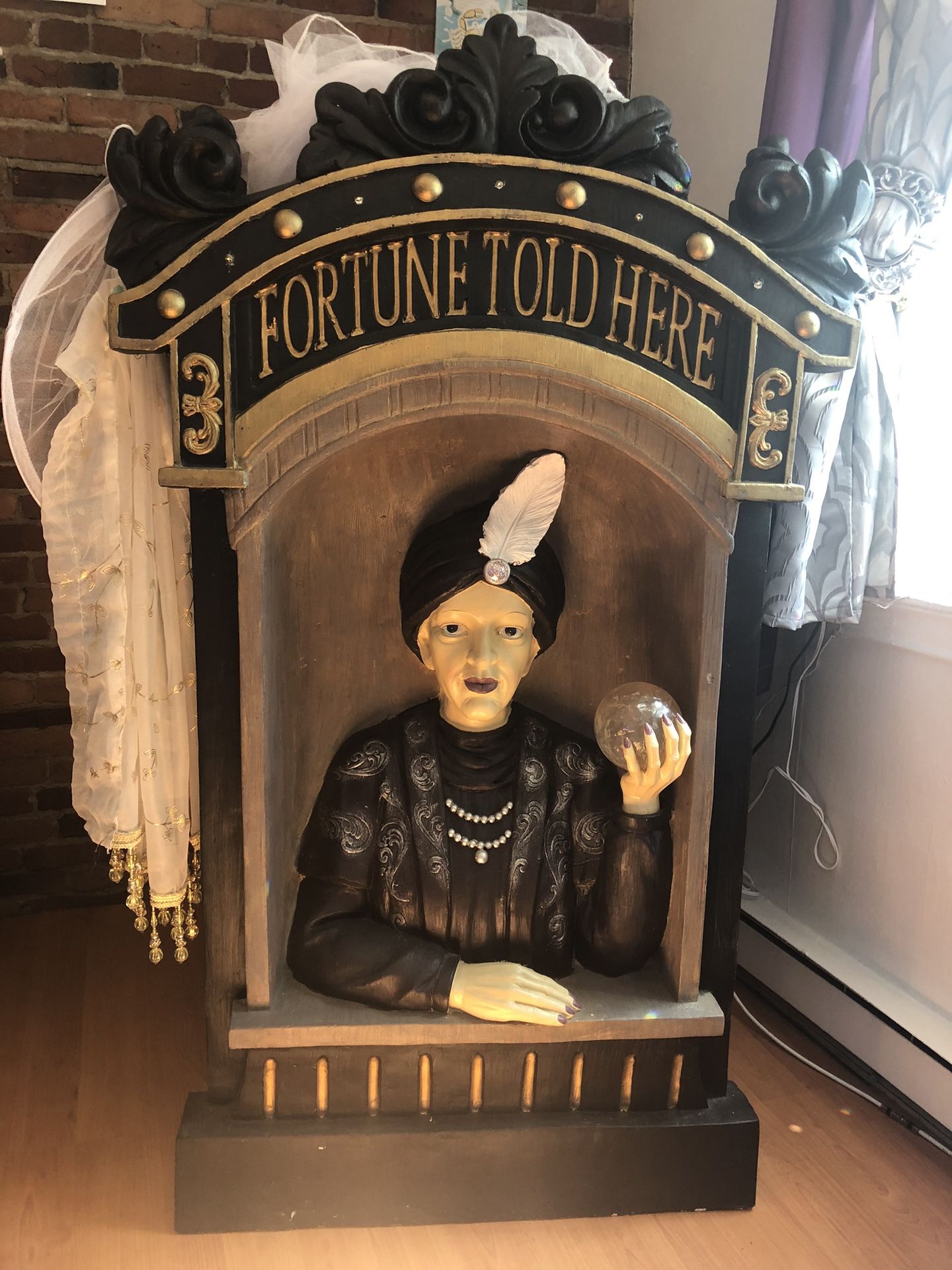 Fortune teller statue from home goods