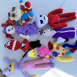 The Amazing Digital Circus Stuffed Toys