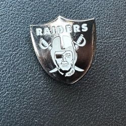 Raiders Metal Pins