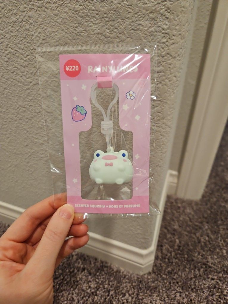Squishy Frog Keychain