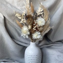 Dried Floral Bud Vase
