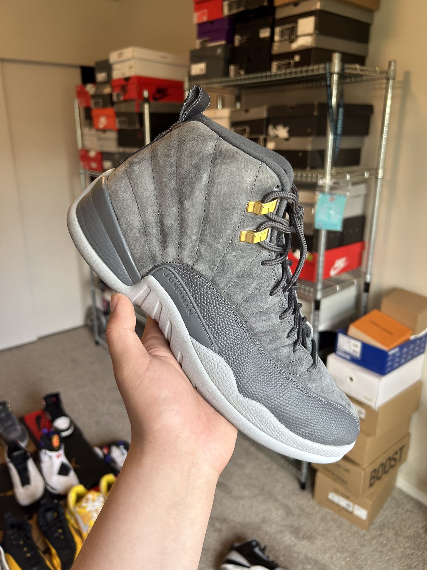 Jordan 12 Wolf Grey Size 11.5