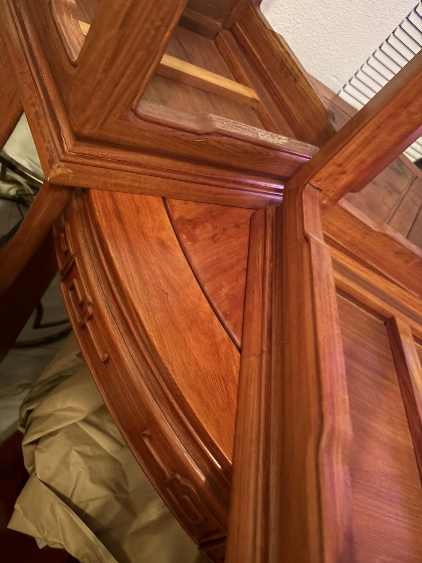 Vintage Cherry Wood Dinning Set 