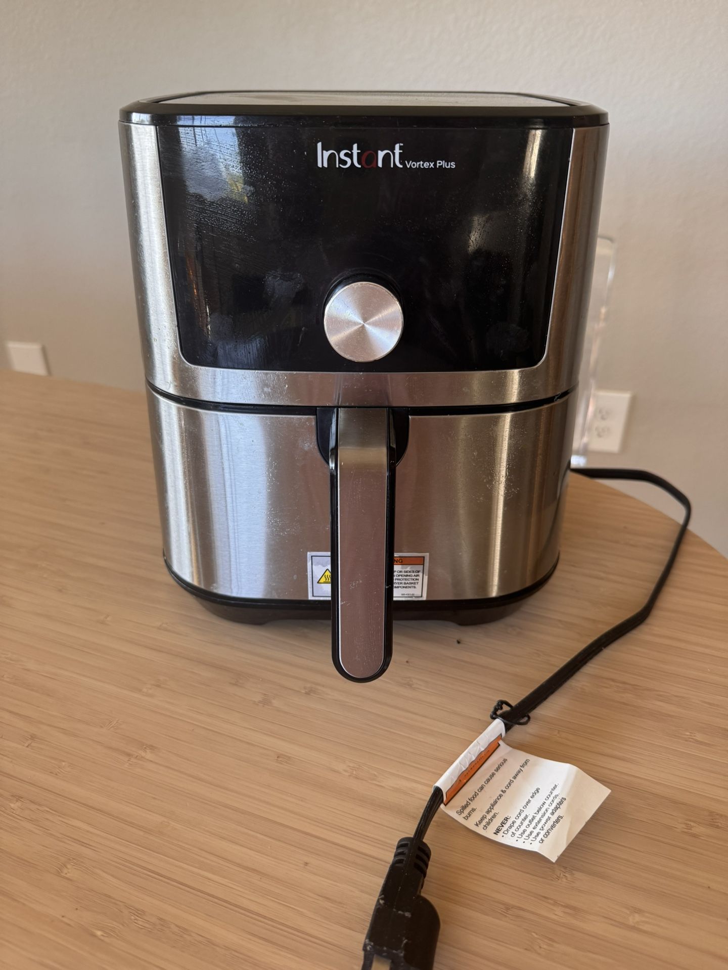 Instant Vortex Plus 4QT Air Fryer – Used, Good Condition – $30