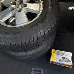 Wheels And Brake Pads