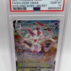 Sylveon VMAX Alt Art #212 PSA 10