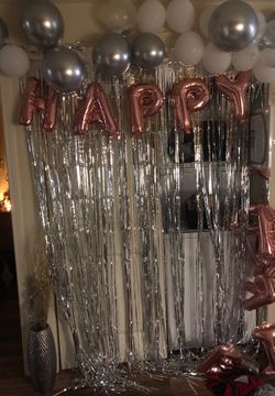 Happy bday decor. (Reusable)