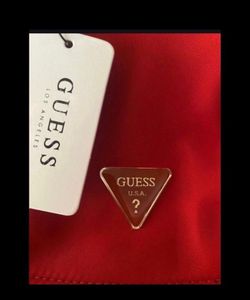 Red Guess Backpack Purse , New w/Tags