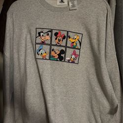 Disney Mickey and friends sweatshirt NWT