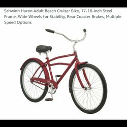 Bicycle Red Color