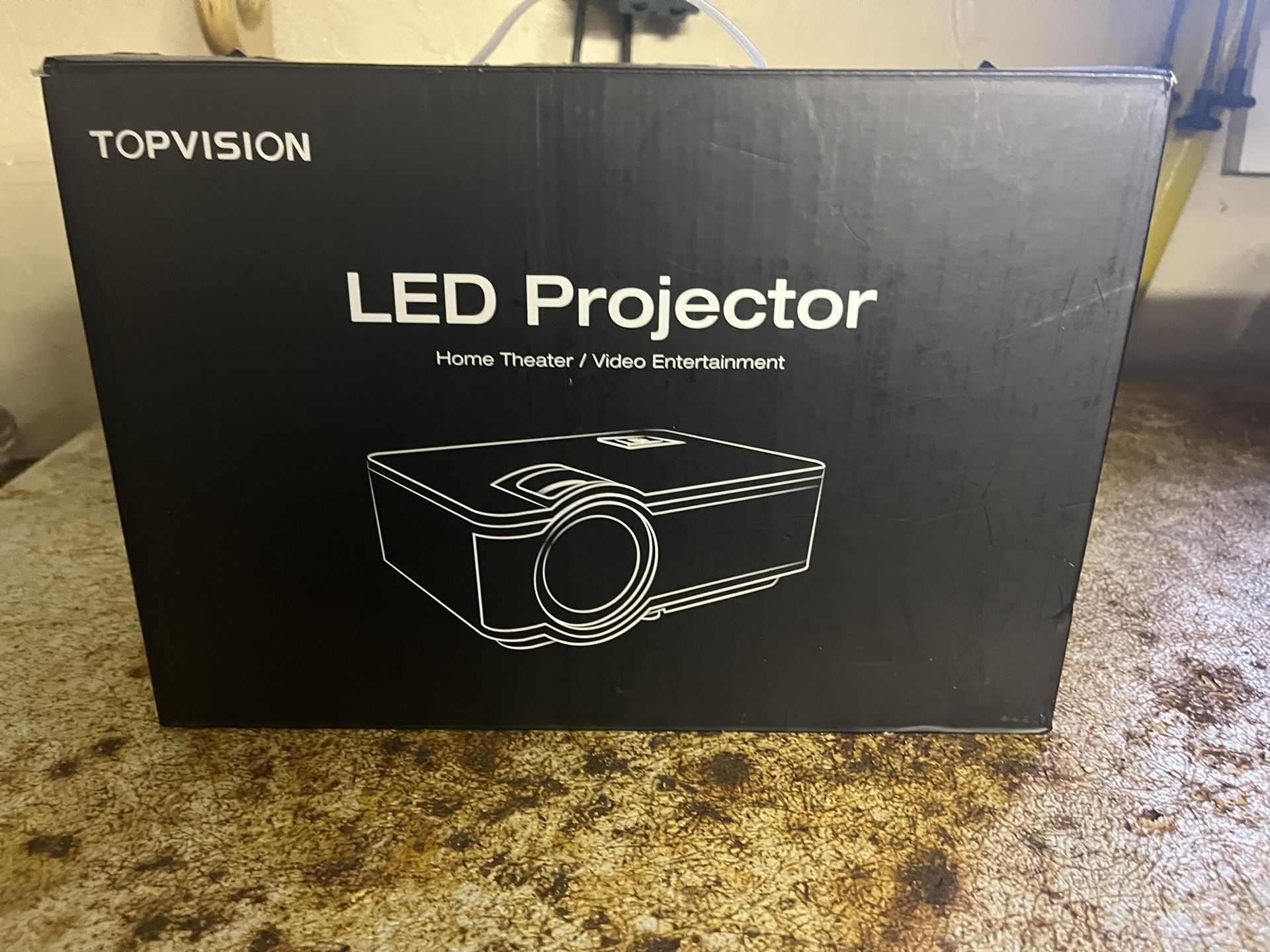 Top vision Portable LED projector