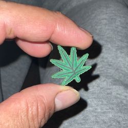 CROC CHARM Shoe Plant 420 Weed Marijuana Smoke Pot Green